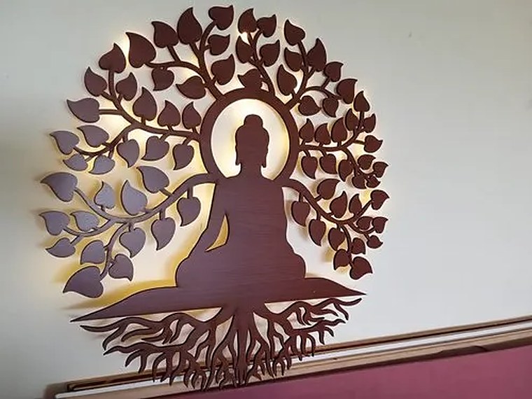 Wall hanging art decoration at J.K. Fabricaters
